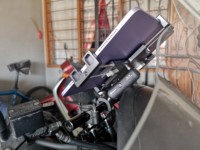 FANAUE 17mm Ball iPad Tablet Mount Support universel pour tablette pour lit Bureau Moto Vélo avec fixation sécurisée