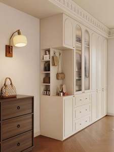 Armario Viral con Cómoda, Estilo Rattan/Francés, Armario Multiusos para Optimizar el Espacio en el Dormitorio - Product Image 4