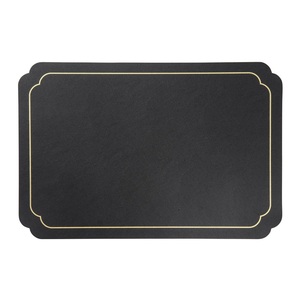 <span class=keywords><strong>Tischset</strong></span> Leder optik Tischs ets PU Leder Tisch Leder matte - Product Image 2