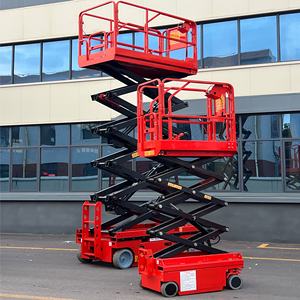 Plataforma Elevadora de Tijera Pequeña de 4m para Construcción, Fabricada en China - Product Image 2