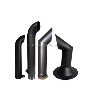 Silencieux d'échappement universel de 38 mm d'entrée, petit silencieux diesel robuste pour camions légers, pick-up et mini-fourgonnettes - Product Image 2