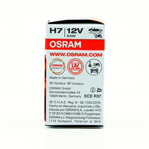 H7 <span class=keywords><strong>OSRAM</strong></span> <span class=keywords><strong>12V</strong></span> <span class=keywords><strong>55W</strong></span> 64210ผลิตในประเทศเยอรมนี E1อัตโนมัติ - Product Image 5