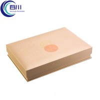 Caja de Regalo de Alta Gama con Papel Especial Impreso y Lámina Dorada, Caja Rígida de Cartón con Logotipo Personalizado y EPE para Productos de Té y Cosméticos