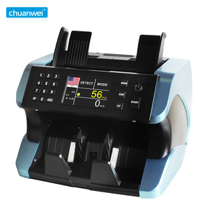 เครื่องนับ<span class=keywords><strong>ธนบัตร</strong></span> AL-185 <span class=keywords><strong>แบบ</strong></span>หลายสกุลเงิน ความเร็วสูง ใส่ธนบัตรด้านหน้า นับมูลค่าธนบัตรแบบผสม นับจำนวนเงินสด - Product Image 2