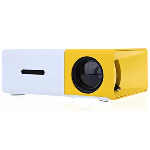USB手持数字投影仪手动对焦镜头便携式迷你投影仪发光二极管微型投影仪