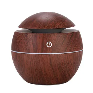 Kubeauty Hout Blok Aroma Diffuser Usb Reis Luchtbevochtiger Mini Eye Bulb Diffuser Draagbaar