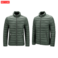 Vestes matelassées pour hommes, logo personnalisé, légères, chaudes, grandes tailles, pour l'extérieur