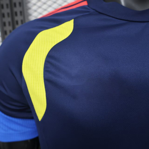 Maillot de <span class=keywords><strong>football</strong></span> d'été inspiré de l'équipe nationale de Colombie, design moderne, respirant, séchage rapide, unisexe, manches courtes, vêtements de sport - Product Image 2