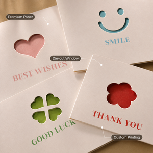 6 Styles Die Cut Design Art Paper Gift Boxes, Premium Quality Custom Craft Packaging Boxes And Various Cards - Product Image 2