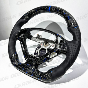 من المصنع مباشرة قابل للتخصيص جلد أسود أزرق ألياف كربون مزورة لإنفينيتي FX35 G25 G37 Q50 Q60 Q70 350Z - Product Image 2