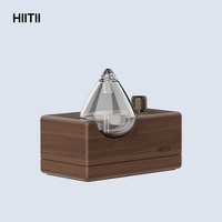 Diffuseur d'arômes professionnel purificateur d'air, portable, sans eau, à piles, en bois, pour extérieur et hôtel