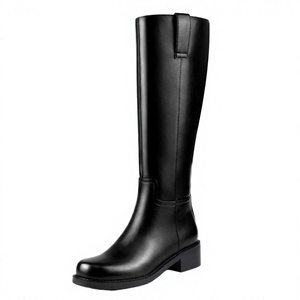 Bottes Chukka à plateforme pour Pole Dance, à talon très haut, montantes, à fermeture éclair, en PU, avec strass en cristal et diamants, transparentes, hiver - Product Image 3