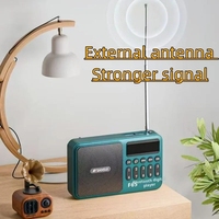 Radio FM portable SANSUI F65, lecteur MP3 Walkman, haut-parleur sans fil TF/USB, mini lecteur de musique numérique pour les sports de plein air