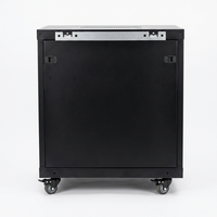 Armoire de serveur compacte 15U 600x600x750mm 19 pouces avec porte en verre trempé Protection IP20 En stock pour petite salle informatique Mini Data