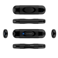 Funda de ABS ligera para portátil, lector de tarjetas SD, TF, USB 3,0, Adaptador tipo C para Macbook y PC, venta al por mayor de fábrica