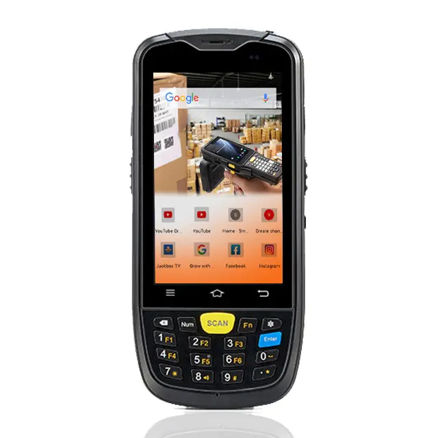 T80 Android 10 4G Robuster Handheld 2D Verkauf Barcode Bestandsaufnahme Satelliten telefon Qr Code Rfid Barcode Daten PDA Scanner Handheld