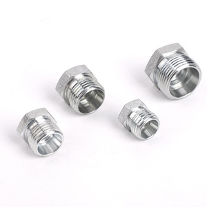 Conector Hidráulico de Acero Inoxidable Haiqiwei, Rosca Externa, Cono de 24 Grados, Tipo de Férula de Sellado - Product Image 1