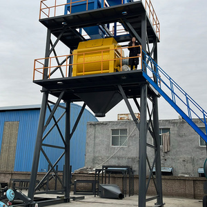 Wanchang เครื่องผสมคอนกรีตปราศจากรากฐาน <span class=keywords><strong>M</strong></span>-HZS-240 240 <span class=keywords><strong>m</strong></span>/<span class=keywords><strong>h</strong></span> สายการผลิตแบบพกพา HPD6400เครื่องยนต์แบทเชอร์ - Product Image 4