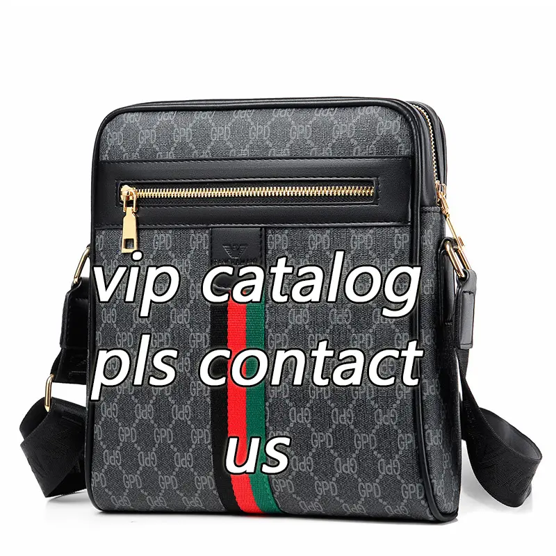 Wholesale New Design Messenger Bags Male Handbags Pu Leather Famous Brand Luxury Crossbody Bags For Men