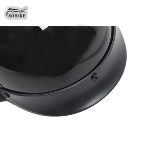 <span class=keywords><strong>Casque</strong></span> de moto ouvert pour <span class=keywords><strong>homme</strong></span>, style rétro classique allemand, pour <span class=keywords><strong>scooter</strong></span>, demi-<span class=keywords><strong>casque</strong></span> Borske Wholesale - Product Image 4