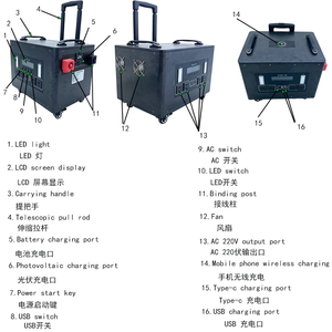 <span class=keywords><strong>Batterie</strong></span> au lithium 4kWh12.8V 314Ah à fonctionnement stable et durable avec câble de connexion parallèle, <span class=keywords><strong>batterie</strong></span> au lithium pour système solaire domestique - Product Image 4