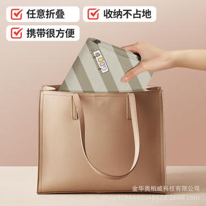 Buena alfombrilla de planchado rectangular de tela no tejida, aislante del calor, plegable, tipo vertical, funda para tabla de planchar ropa doméstica - Product Image 5