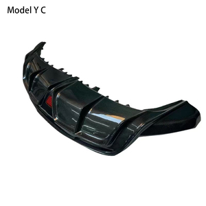 Pour diffuseur arrière en fibre de carbone de style <span class=keywords><strong>Tesla</strong></span> modèle Y <span class=keywords><strong>C</strong></span> 2018-2024 - Product Image 5