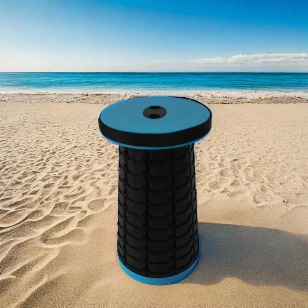 Di alta qualità PP plastica telescopico pieghevole sgabello sedia da campeggio per escursioni pesca altre attività all'aperto spiaggia e parco uso