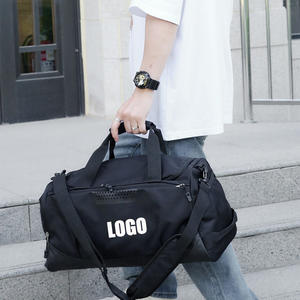 Grande capacité Logo personnalisé hommes imperméable à l'eau Durable Nylon rembourré fourre-tout poignée Gym <span class=keywords><strong>sport</strong></span> sacs <span class=keywords><strong>de</strong></span> <span class=keywords><strong>sport</strong></span> Weekender <span class=keywords><strong>sac</strong></span> <span class=keywords><strong>de</strong></span> voyage pour hommes - Product Image 6