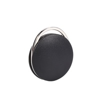 Keyfob bulat logam RFID MK46 kustom rfid 125KHz 13.56MHz keychan tahan air
