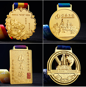 <strong>Cheap</strong> Custom Personalized Gold Stainless Steel <strong>Medals</strong> Dance Running Medallion Sport Award <strong>Medal</strong> - Product Image 4