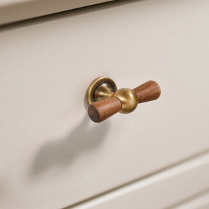 <b>Copper</b> Pull Handle for Cabinet <b>Doors</b> and Drawers Contemporary Design Easy Installation for Kitchen Dresser - Product Image 3