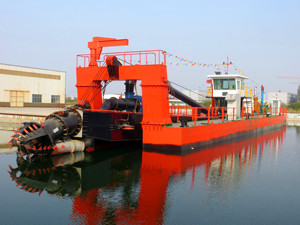Hot Sale <strong>24</strong> Inch Cutter Suction Sand <strong>Dredger</strong> with Deep Sea Machine Sand Pump Gold Engine As Core Component - Product Image 4