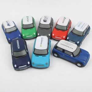 Mini Pelota Antiestrés con Forma de Coche Cooper, para Regalo Promocional, Logotipo Personalizado, Espuma de PU, Juguete Promocional Unisex, Cumple con la Norma EN71 - Product Image 2