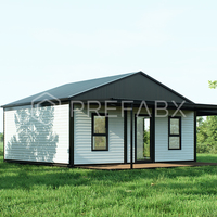Maison préfabriquée PrefabX Flip conforme aux normes CE, australiennes, européennes et américaines, maison entièrement configurée pour les projets d'appartements