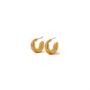 Aros de Moda en Acero Inoxidable 316L con Baño de Oro PVD, Resistentes y Sostenibles E-0295-160-106 - Product Image 2