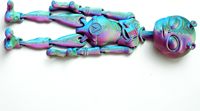 BANPIWOLG Modèle d'alien imprimé en 3D, figurine flexible, jouet, statue, cadeau amusant et cool, décoration pour la maison/le bureau, cadeau de festival pour adultes et adolescents