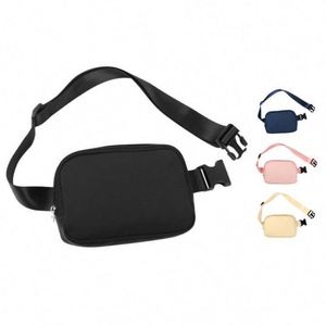 Sac banane unisexe Lulu personnalisé avec logo, sac de poitrine tendance, sac banane de voyage étanche, sacoche de ceinture - Product Image 1