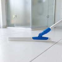Serpillère de sol pivotante en silicone de qualité supérieure pour usage domestique et commercial, idéale pour l'élimination de l'eau et le nettoyage des sols de salle de bain et de garage