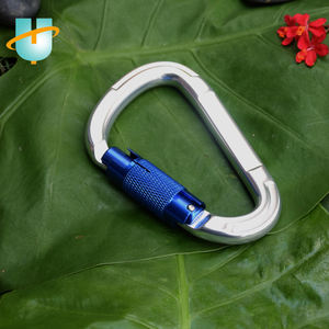 25kn-luz <span class=keywords><strong>de</strong></span> seguridad para <span class=keywords><strong>escalada</strong></span> en roca, mosquetón dorado <span class=keywords><strong>de</strong></span> aluminio para actividades en interiores y exteriores - Product Image 3