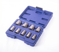 Jeu de 9 extracteurs de boulons industriels à entraînement 3/8 po avec garantie d'un an, marque ODM/OEM disponible, fabriqué à Shanghai