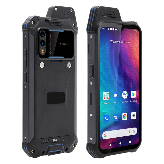 Anysecu W888 MT6765 Helio P35 Octa Core up to 2.3GHz Android Phone Waterproof 4G Network Walkie Talkie Radio