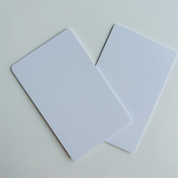CR80 空白 NFC PVC 卡，可定制徽标，符合 ISO 14443A 标准，适用于酒店钥匙、会员卡和数字名片