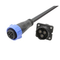 Câble d'extension de moteur de vélo électrique personnalisé OEM, connecteur étanche pour vélo électrique