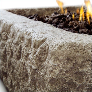 Antico granito rettangolare fuoco pozzo decorazione <span class=keywords><strong>giardino</strong></span> durevole prodotto in pietra - Product Image 2