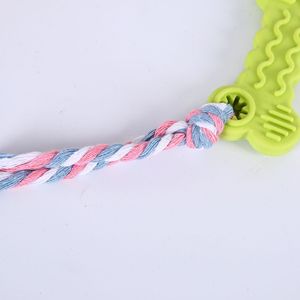 Jouet à mâcher pour chien en TPR durable, forme biscuit, nettoyage dentaire, taille moyenne, fournitures pour animaux de compagnie pour chiens - Product Image 3