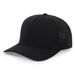Casquette Trucker Sportive 5 Panneaux Personnalisable en Gros, Perforée au Laser, 100% Polyester Velours et Maille, Casquette Vierge en Stock - Product Image 3