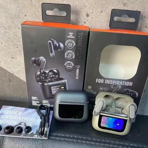 2025 chất lượng hàng đầu V8 tour du lịch Pro 2 Stereo ANC tiếng ồn hủy bỏ TWS không dây BT Tai nghe bass Earbuds thông minh <span class=keywords><strong>LCD</strong></span> màn hình cảm ứng - Product Image 1