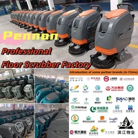 Promenade électrique commerciale de gymnase d'entrepôt de rendement élevé derrière la machine de nettoyage d'épurateur de plancher de carreau de céramique