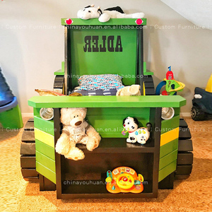 Cartoon <strong>Car</strong> <strong>Single</strong> <strong>Bed</strong> for Kids' Room Creative Personalized <strong>Bed</strong> for Boy Multi-functional Storage <strong>Bed</strong> for Boys' Bedroom - Product Image 5